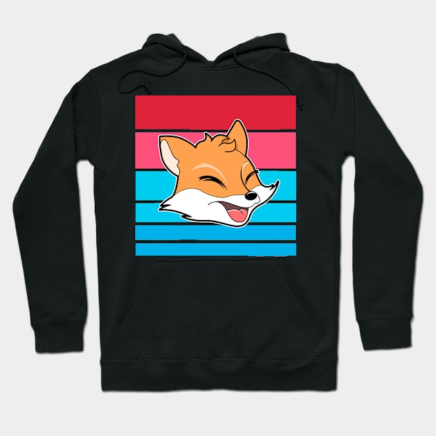 Cute Fox Hoodie by Imutobi